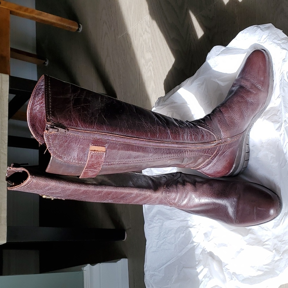 Brown boots